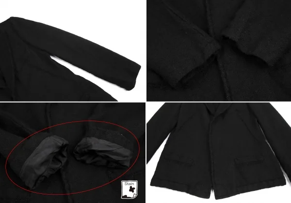 Y's Wool Fulling Herringbone Jacket & Skirt K-128660_005