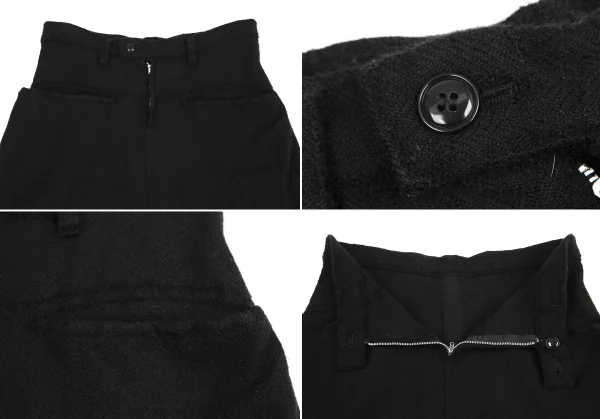 Y's Wool Fulling Herringbone Jacket & Skirt K-128660_014