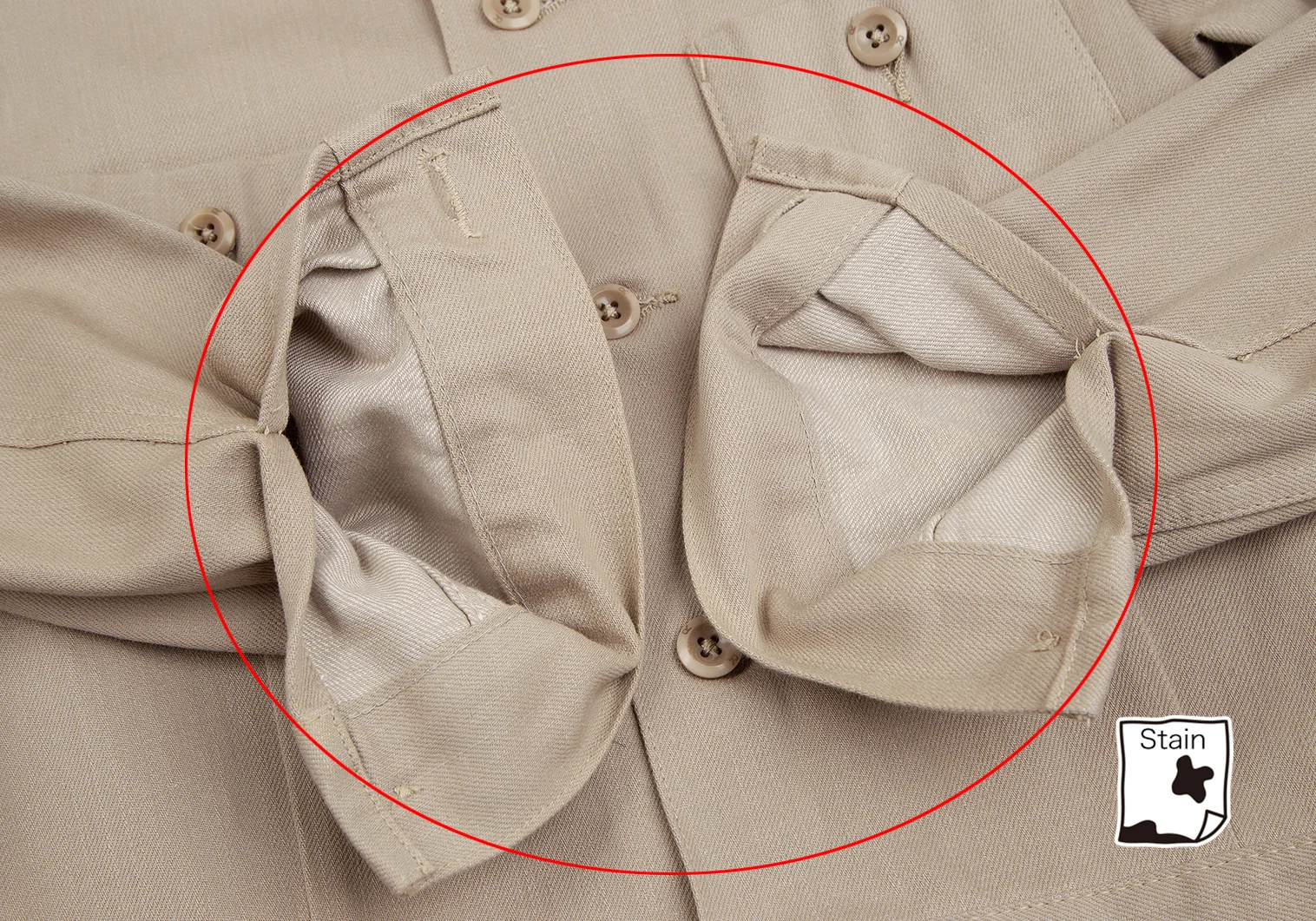 45rpm レディース ジャケット ベージュ 45rpm 45R デザインチノジャケット ベージュ3 (K-128679) | DC