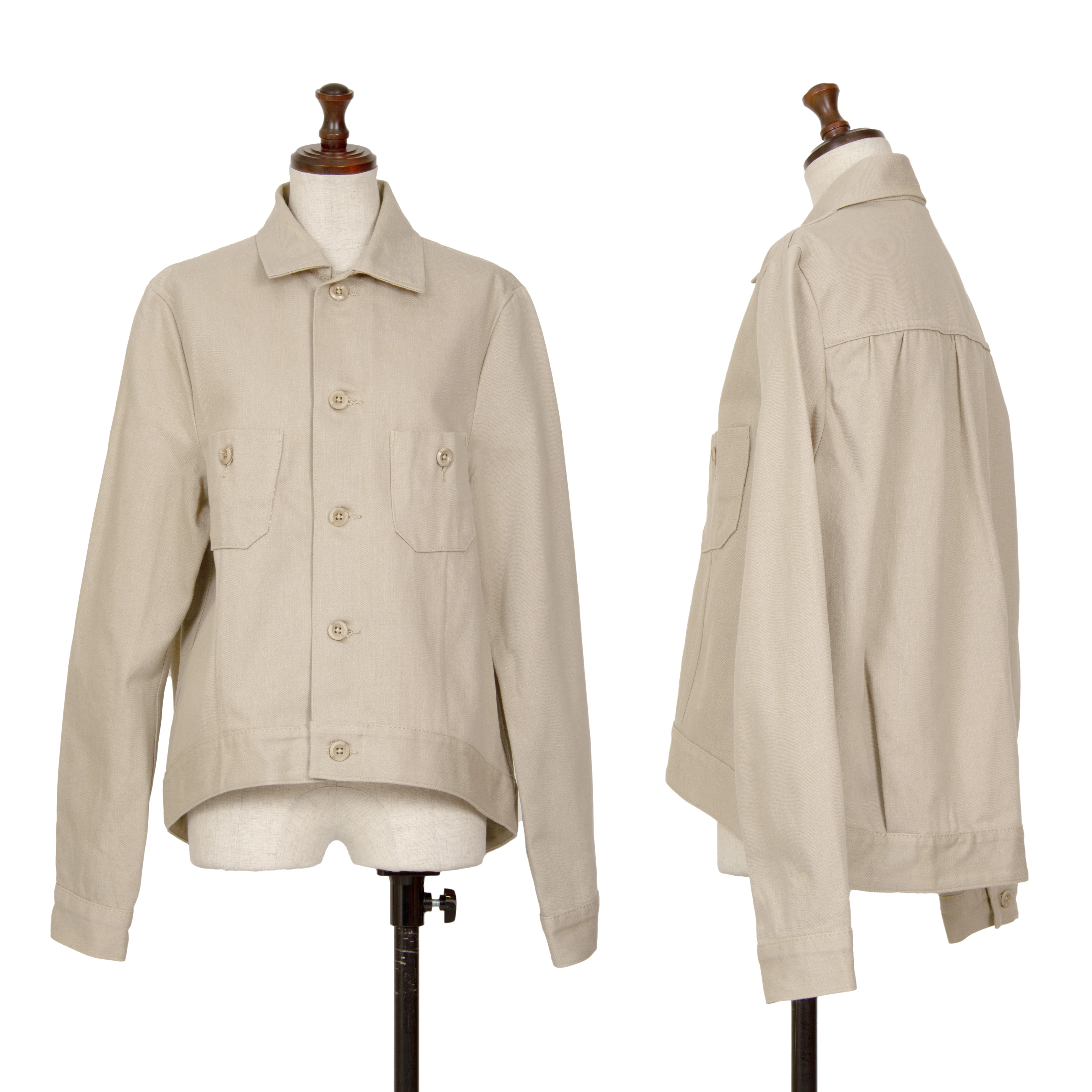 45rpm レディース ジャケット ベージュ 45rpm 45R デザインチノジャケット ベージュ3 (K-128679) | DC