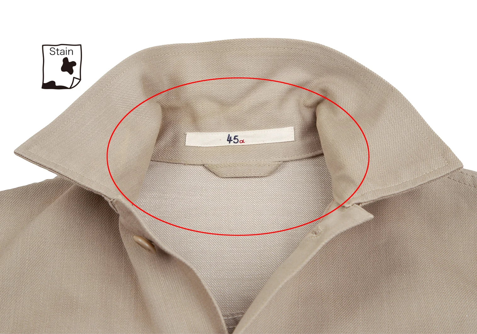 45rpm 45R デザインチノジャケット ベージュ3 (K-128679) | DC