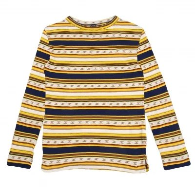 45R Pattern Stripe T Shirt