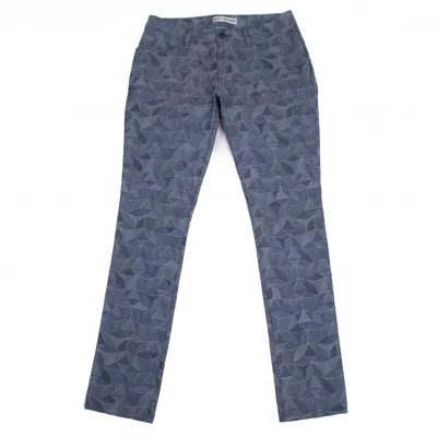 ISSEY MIYAKE Geometric Jacquard Pants