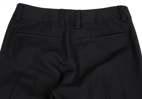 ISSEY MIYAKE FETE Shadow Stripe Pleated Wide Pants K-128722_012