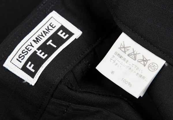 ISSEY MIYAKE FETE Shadow Stripe Pleated Wide Pants K-128722_016