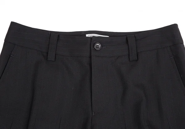 ISSEY MIYAKE FETE Shadow Stripe Pleated Wide Pants K-128722_003