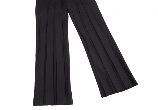 ISSEY MIYAKE FETE Shadow Stripe Pleated Wide Pants K-128722_007