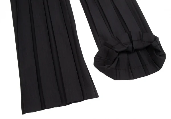ISSEY MIYAKE FETE Shadow Stripe Pleated Wide Pants K-128722_009