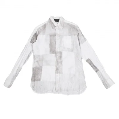 ACANTHUS Cotton Wrinkled Long Sleeve Shirt