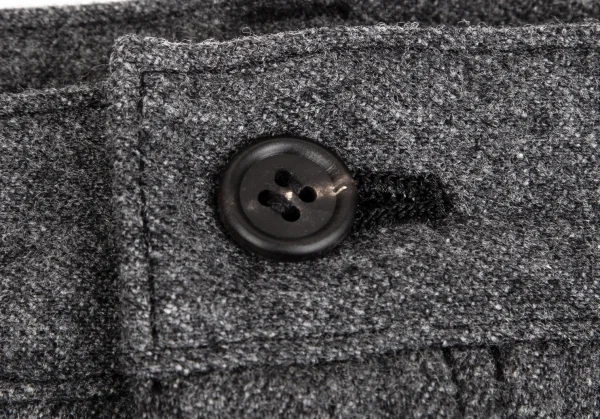 コムデギャルソンオムドゥCOMME des GARCONS HOMME DEUX ウールストレートパンツ グレーM K-128735_005