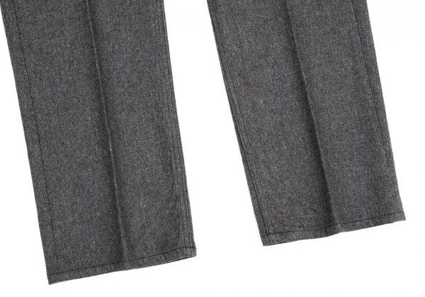 コムデギャルソンオムドゥCOMME des GARCONS HOMME DEUX ウールストレートパンツ グレーM K-128735_007