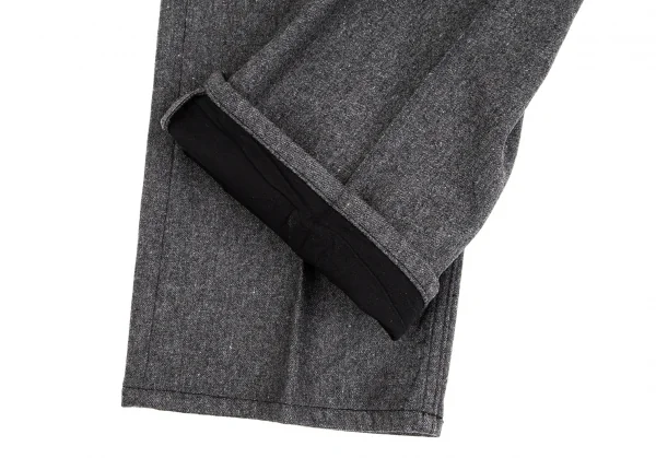 コムデギャルソンオムドゥCOMME des GARCONS HOMME DEUX ウールストレートパンツ グレーM K-128735_008