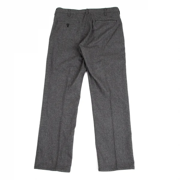 コムデギャルソンオムドゥCOMME des GARCONS HOMME DEUX ウールストレートパンツ グレーM K-128735_009
