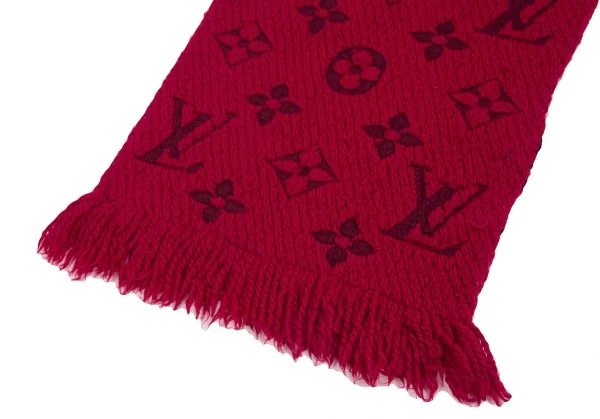 ルイヴィトンLouis Vuitton エシャルプロゴマニアマフラー 赤他 K-128765_003
