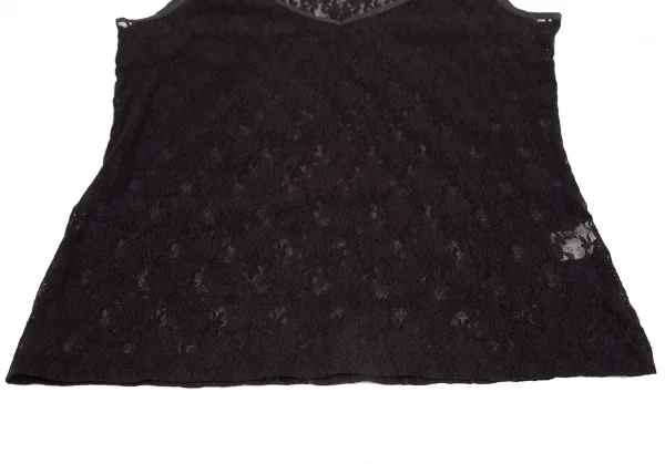 アイウィッシュワイズビスiwish Y's bis フラワーレースキャミソール 黒XS位 K-128770_005