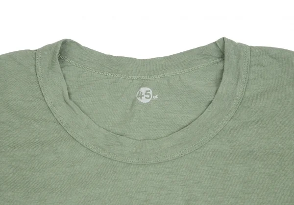 45rpm 45R コットンTシャツ 緑3 K-128796_002