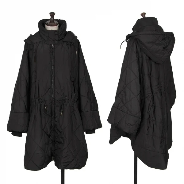 オーフウェアOOF WEAR キルティング中綿ドルマンジャケット 黒42 K-128800_001