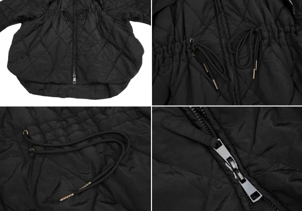 オーフウェアOOF WEAR キルティング中綿ドルマンジャケット 黒42 K-128800_012