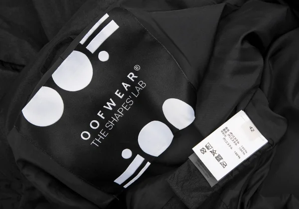 オーフウェアOOF WEAR キルティング中綿ドルマンジャケット 黒42 K-128800_019