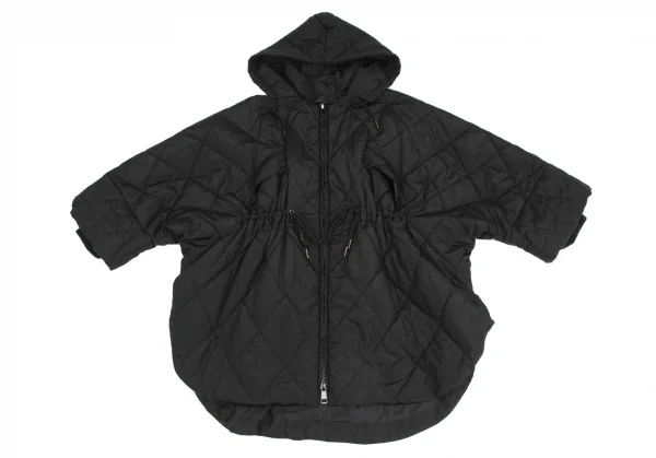 オーフウェアOOF WEAR キルティング中綿ドルマンジャケット 黒42 K-128800_002