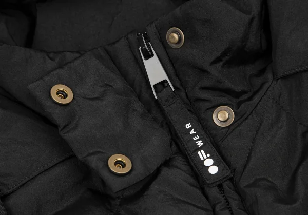 オーフウェアOOF WEAR キルティング中綿ドルマンジャケット 黒42 K-128800_005