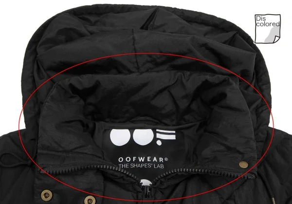 オーフウェアOOF WEAR キルティング中綿ドルマンジャケット 黒42 K-128800_006