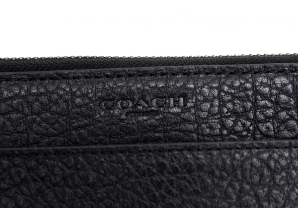 コーチCOACH ダブルジップトラベルオーガナイザー 黒 (K-128805)