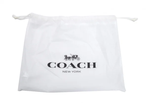 コーチCOACH ダブルジップトラベルオーガナイザー 黒 (K-128805)