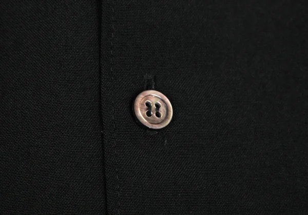ローブドシャンブル コムデギャルソンrobe de chambre COMME des GARCONS ベロアポケットウールノースリーブブラウス 黒M位 K-128821_006