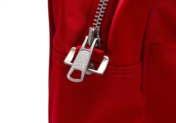 コムコム コムデギャルソンCOMME des GARCONS ロゴプリントチェーンハンドルバッグ 赤白 K-128870_015