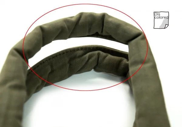 トリココムデギャルソンtricot COMME des GARCONS キャンバスミリタリーハンドバッグ カーキ K-128871_014