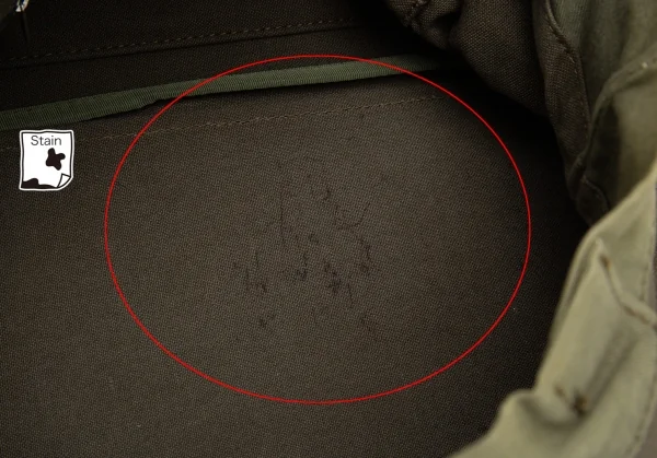 トリココムデギャルソンtricot COMME des GARCONS キャンバスミリタリーハンドバッグ カーキ K-128871_016