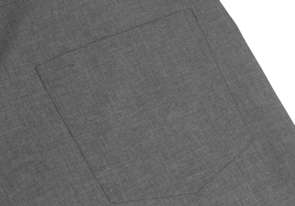 イッセイミヤケ ミーISSEY MIYAKE me ポリベルテッドハーフパンツ グレーS位 K-128872_009
