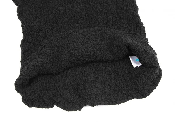 イッセイミヤケ ミーISSEY MIYAKE me カリフラワータンクトップ 黒S位 K-128877_008