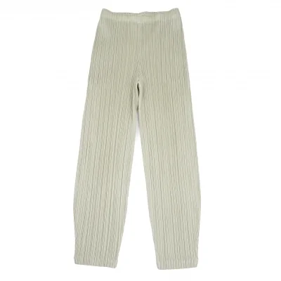 PLEATS PLEASE Pleated Hem Narrowed Down Pants