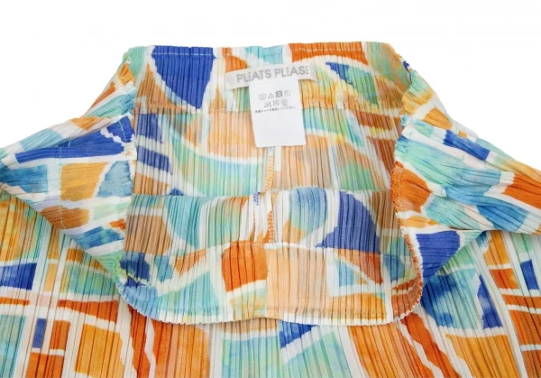 プリーツプリーズPLEATS PLEASE CANAL TROUSER 風景プリント