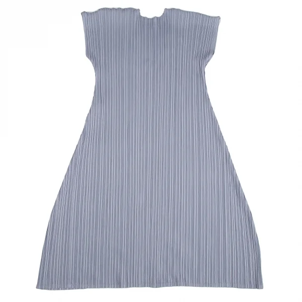 PLEATS PLEASE プリーツプリーズ ワンピース 青 2203223E0107 プリーツ プリーズ イッセイ ミヤケ“10色”の弾むワンピース