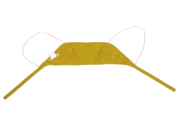 イッセイミヤケISSEY MIYAKE三つ星プリントキャミソール 黄色M K-128930_010