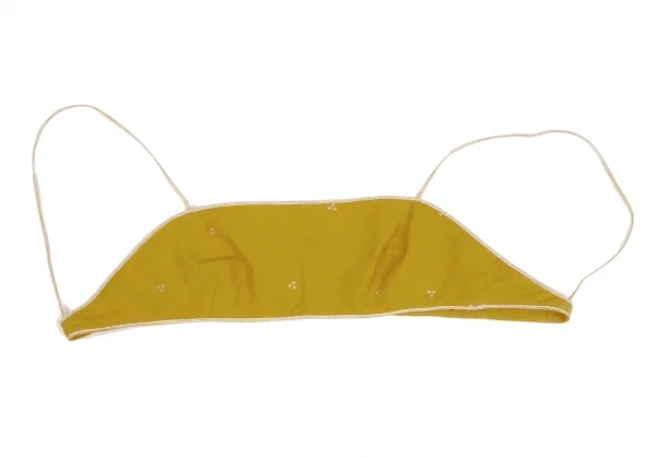 イッセイミヤケISSEY MIYAKE三つ星プリントキャミソール 黄色M K-128930_002