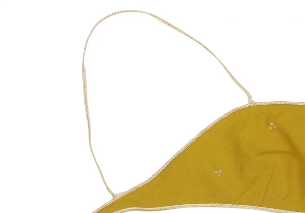 イッセイミヤケISSEY MIYAKE三つ星プリントキャミソール 黄色M K-128930_007