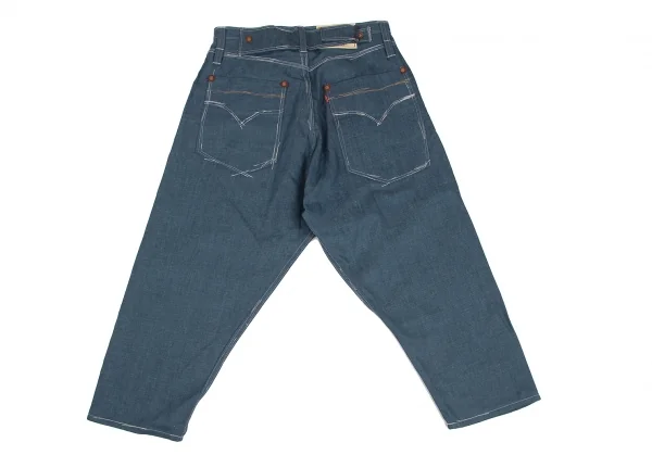 ジュンヤワタナベ マン コムデギャルソン×リーバイスJUNYA WATANABE MAN COMME des GARCONS×Levi's コットンリネン樹皮加工デニムパンツ 青他M K-128936_009