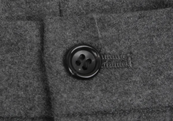 コムデギャルソン オムドゥCOMME des GARCONS HOMME DEUX ウールテーパードパンツ グレーS K-128942_005