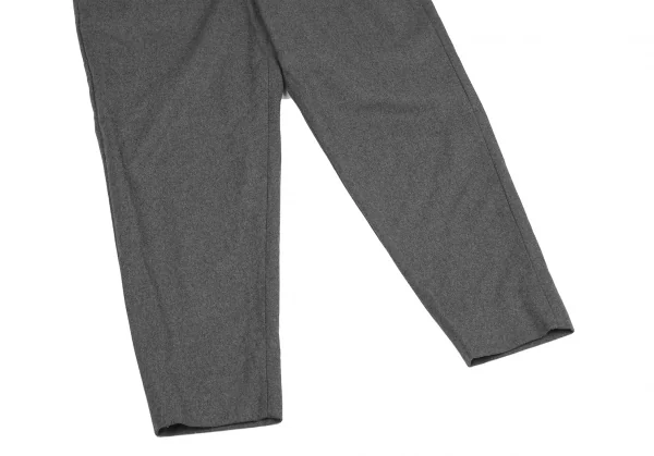 コムデギャルソン オムドゥCOMME des GARCONS HOMME DEUX ウールテーパードパンツ グレーS K-128942_007
