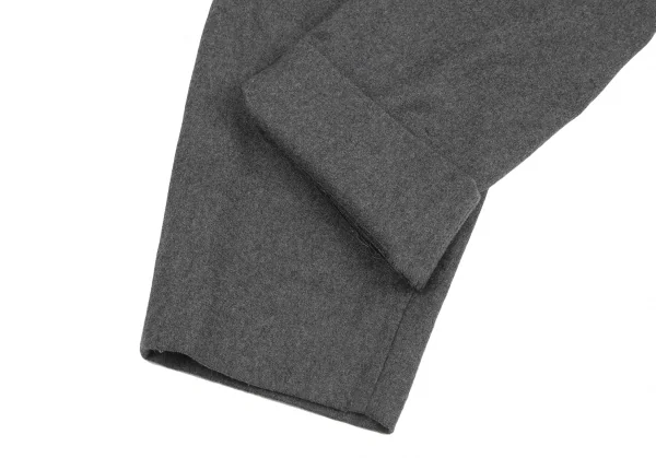 コムデギャルソン オムドゥCOMME des GARCONS HOMME DEUX ウールテーパードパンツ グレーS K-128942_008