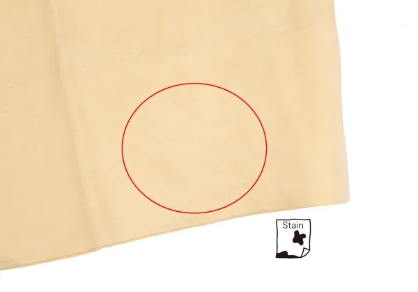 パパスPapas リネンシルクドロストパンツ 黄色L K-128956_011