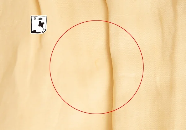 パパスPapas リネンシルクドロストパンツ 黄色L K-128956_003