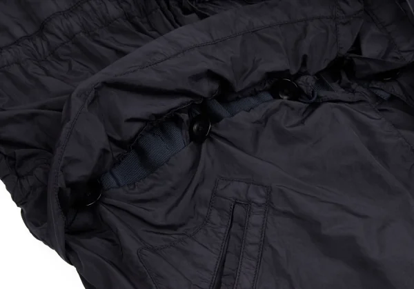 マリテフランソワジルボーMARITHE + FRANCOIS GIRBAUD 製品染めナイロンシャーリングジャケット 紺M K-128958_010