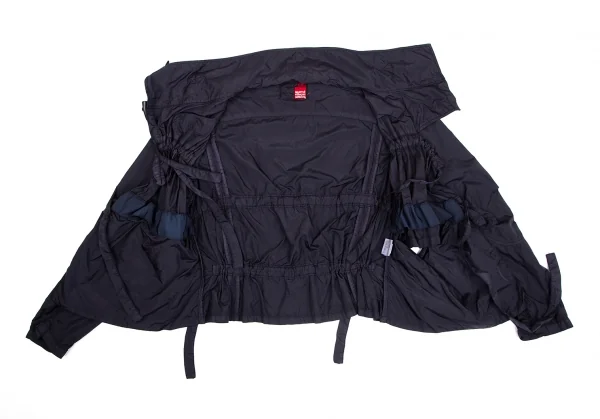 マリテフランソワジルボーMARITHE + FRANCOIS GIRBAUD 製品染めナイロンシャーリングジャケット 紺M K-128958_013