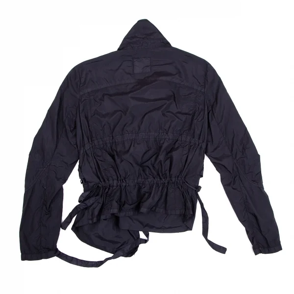 マリテフランソワジルボーMARITHE + FRANCOIS GIRBAUD 製品染めナイロンシャーリングジャケット 紺M K-128958_014
