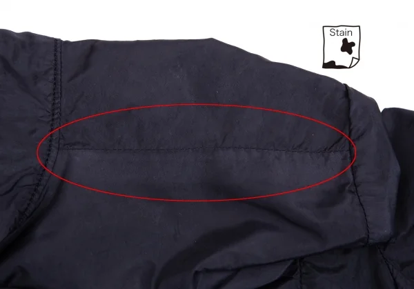 マリテフランソワジルボーMARITHE + FRANCOIS GIRBAUD 製品染めナイロンシャーリングジャケット 紺M K-128958_016